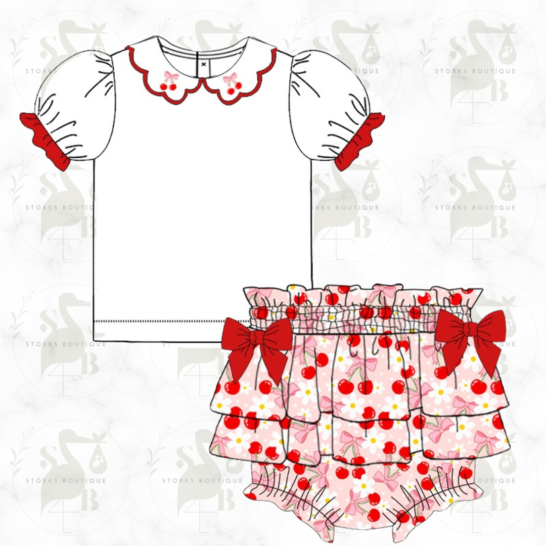 Cherry Dreams Jam Pant Set