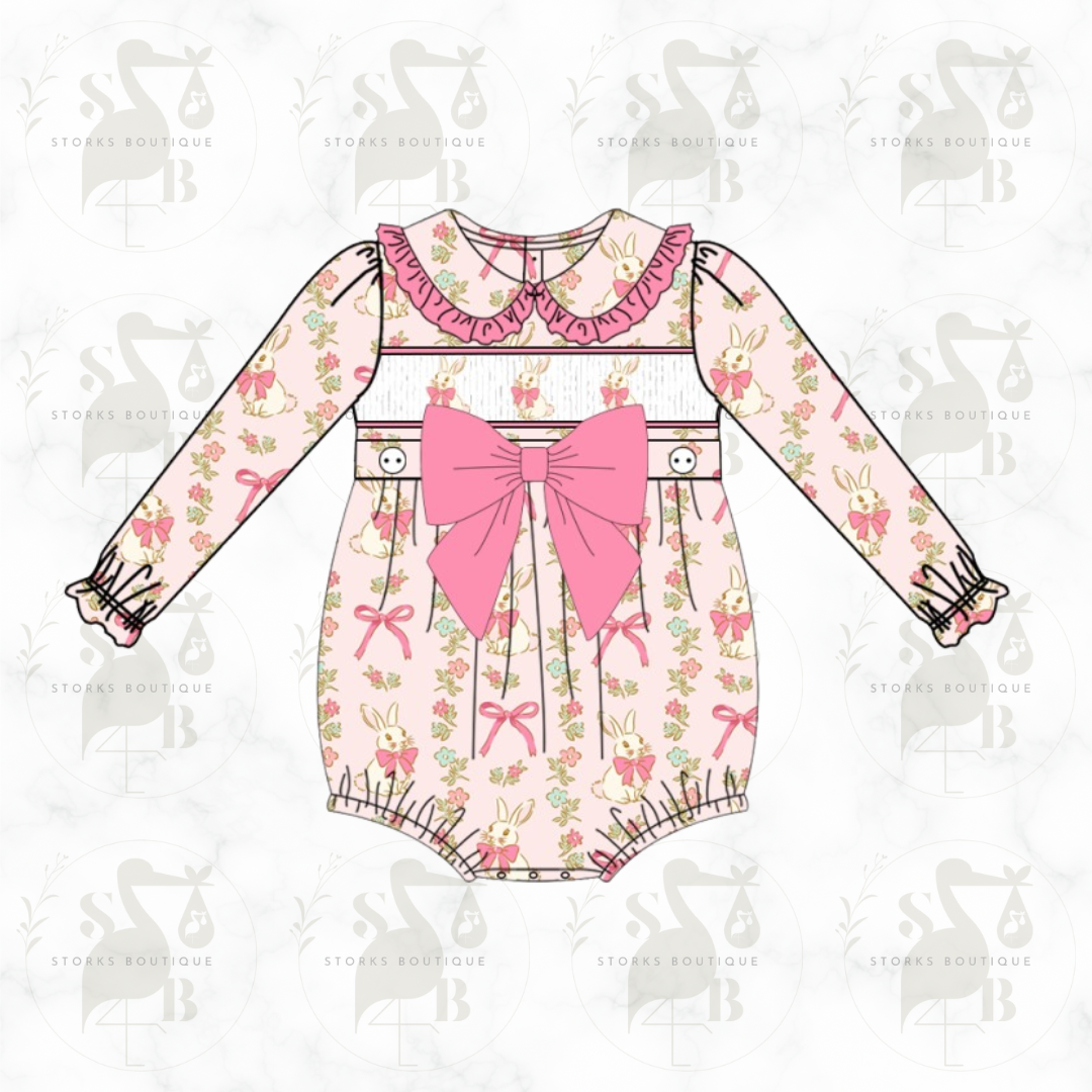 Easter Smocked Romper