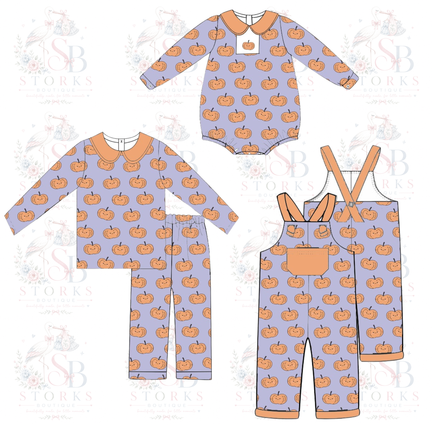 Pumpkin patch purple