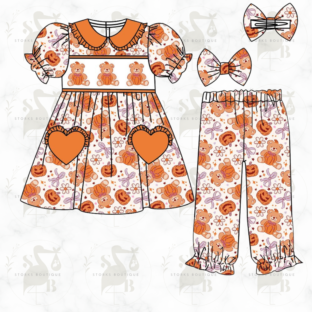 Cute Pumpkin spice pjs