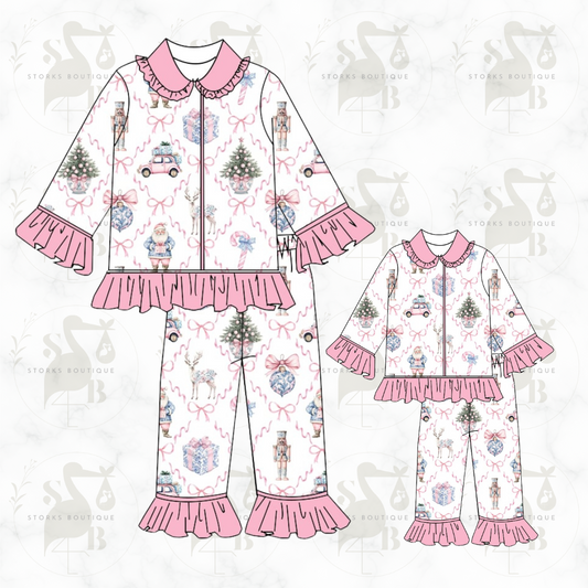 Mama & Mini - Pink Ribbons of Joy