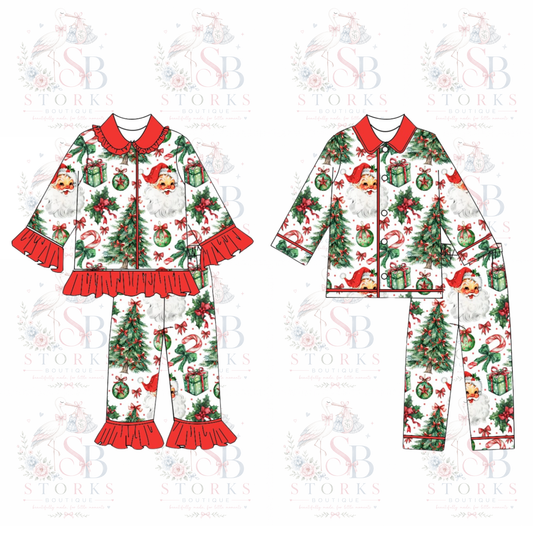 Traditional Christmas Santas