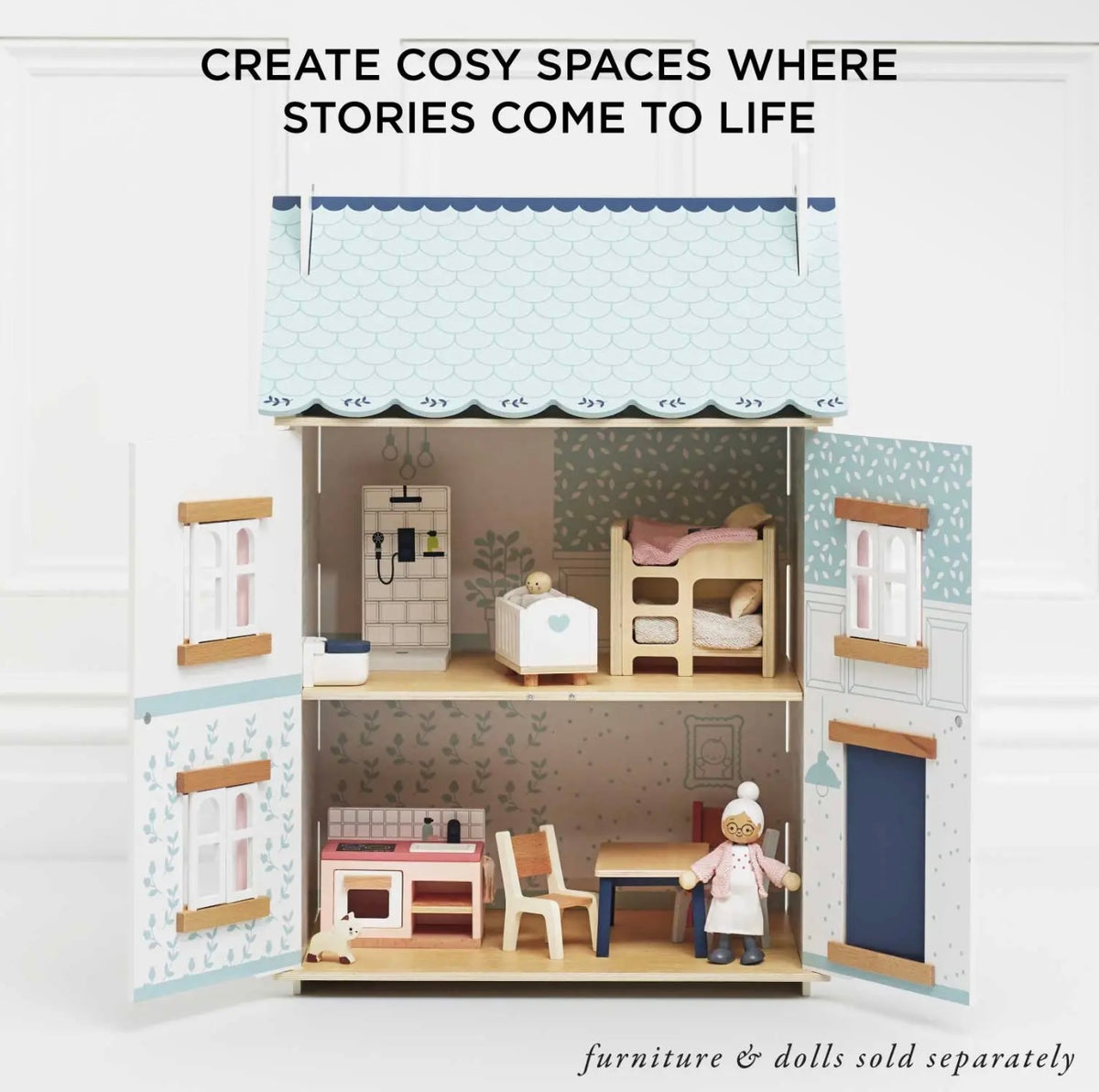 Bluebelle wooden dolls house
