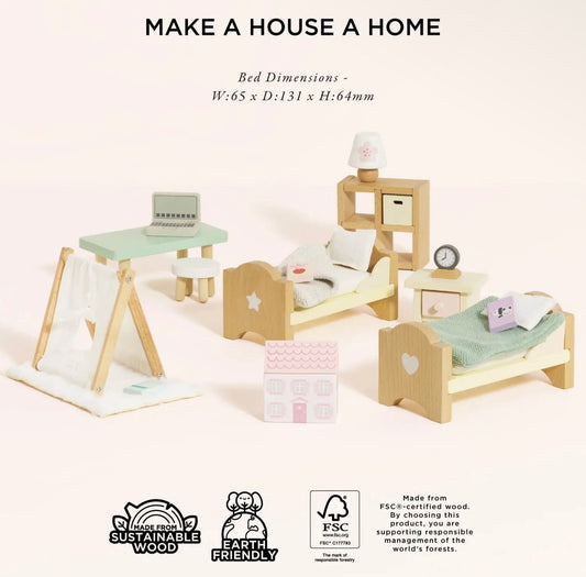 Children’s room dolls house accessories