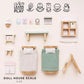 Children’s room dolls house accessories