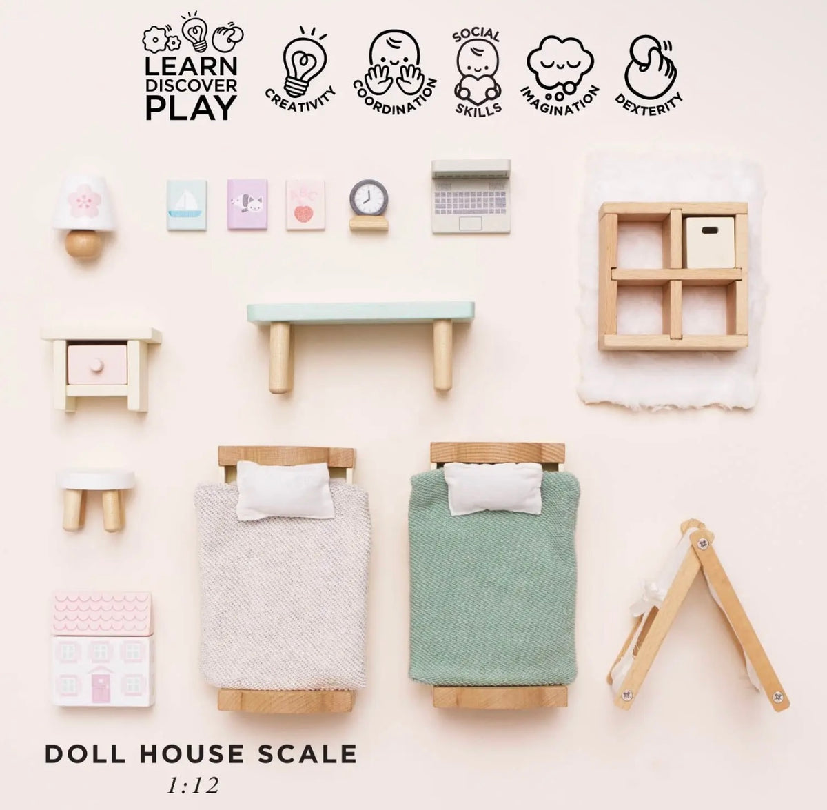 Children’s room dolls house accessories
