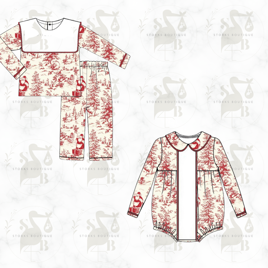 Red Toile