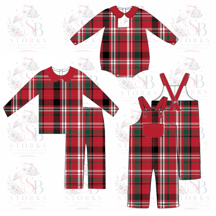 Christmas tartan