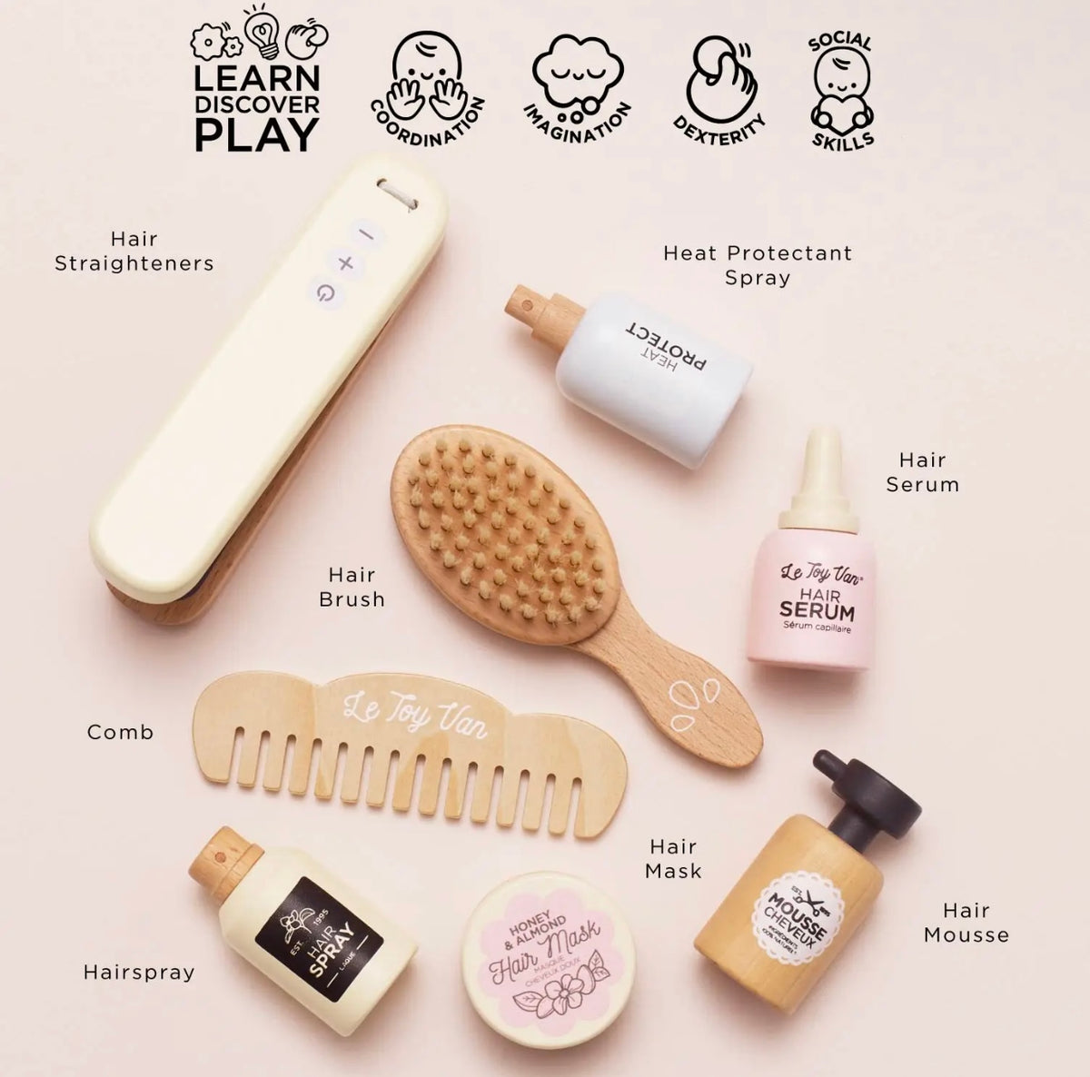 Haircare & straightener set