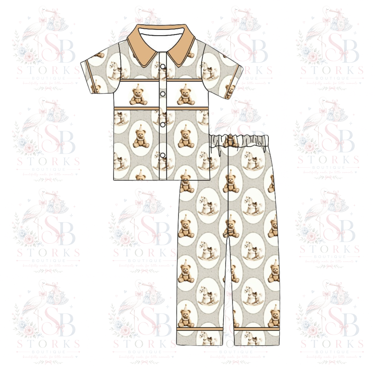 Vintage bear boys