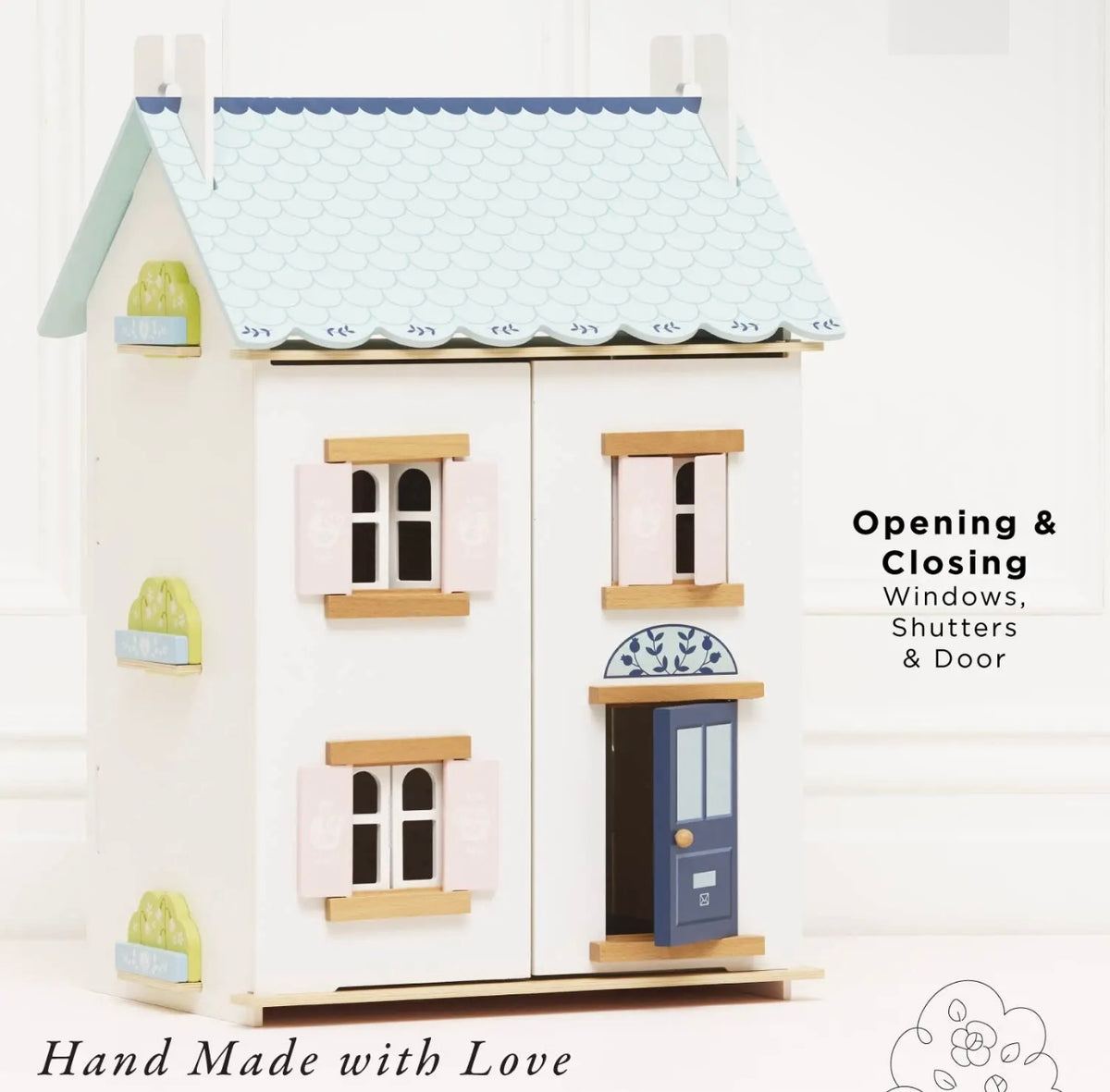 Bluebelle wooden dolls house
