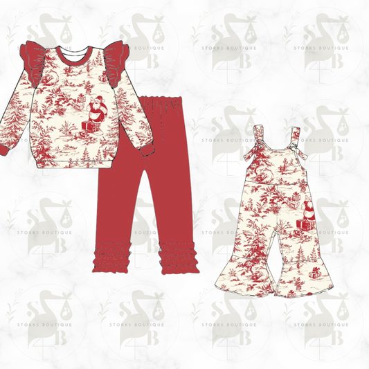 Red Toile
