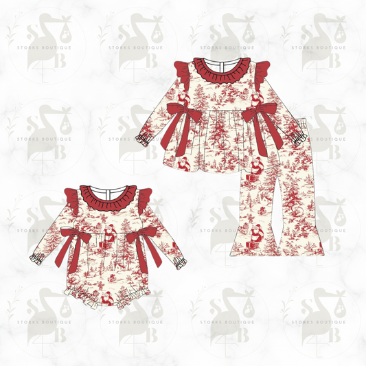 Red Toile