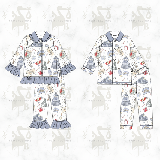 All Aboard Children’s matching pjs