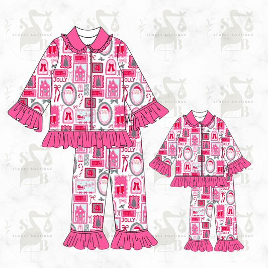 Mama & Mini - A Jolly Pink Christmas