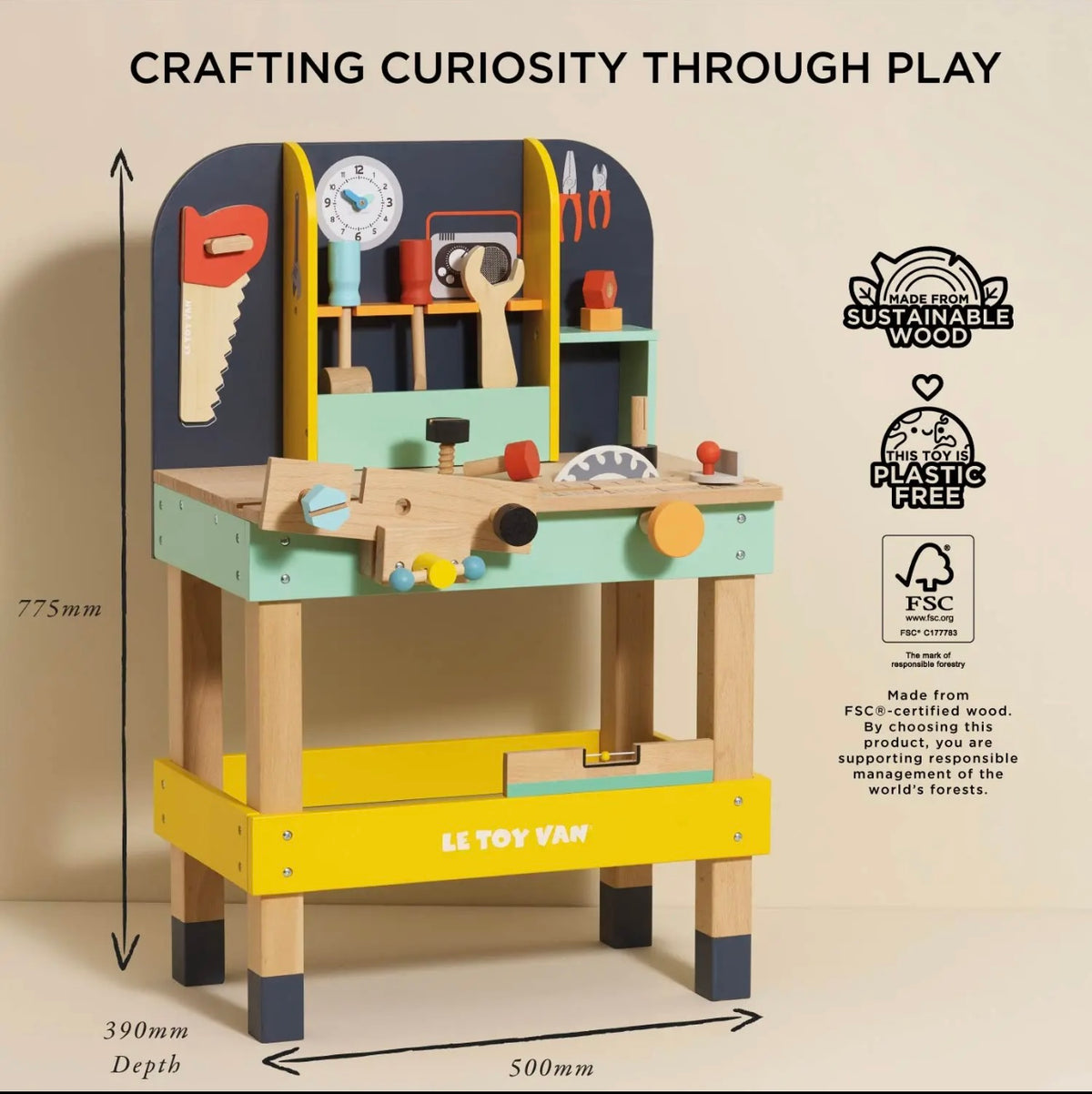 Alex’s toy work bench