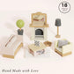 Living room dolls house accessories