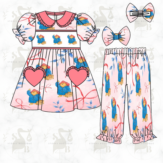 Girly bear PJs