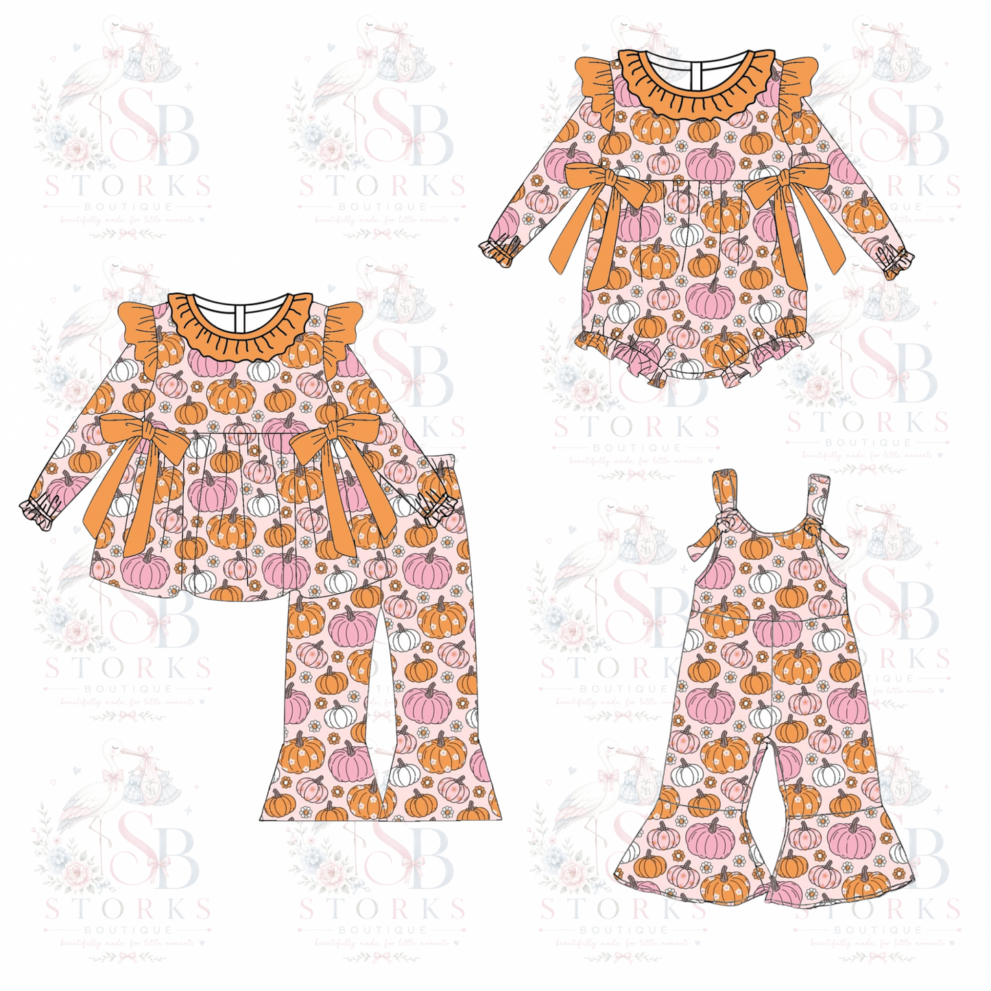 Girly pumpkins