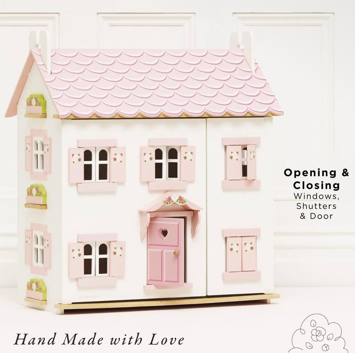 Sophie’s wooden dolls house
