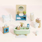 Bath room dolls house accessories