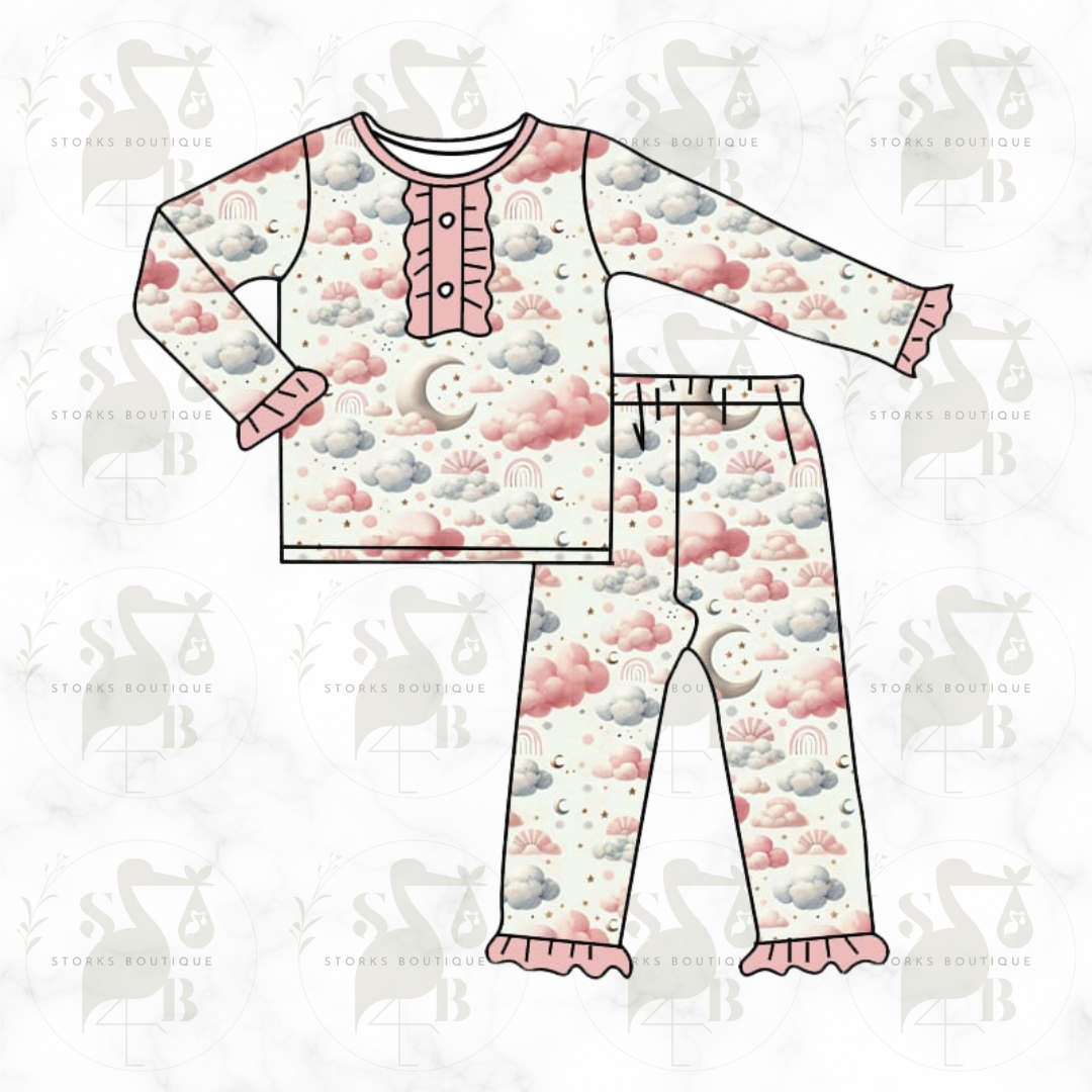 Pink Clouds and Starry Skies Pjs