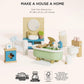 Bath room dolls house accessories